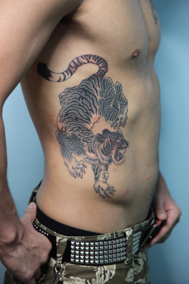 Tiger Tattoo On Bodytattoos For Men Tattoos